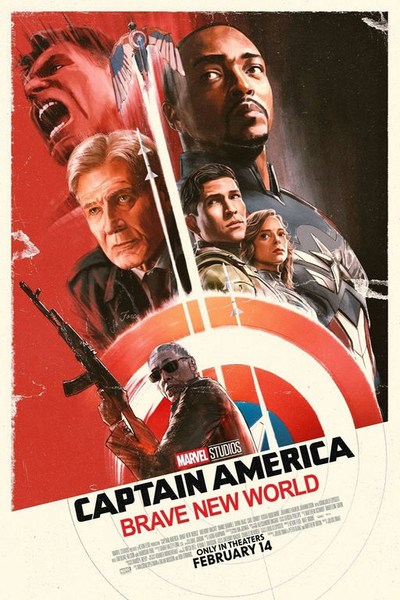 Poster Captain America: Brave New World