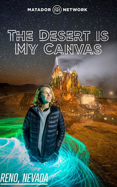 The Desert is my Canvas