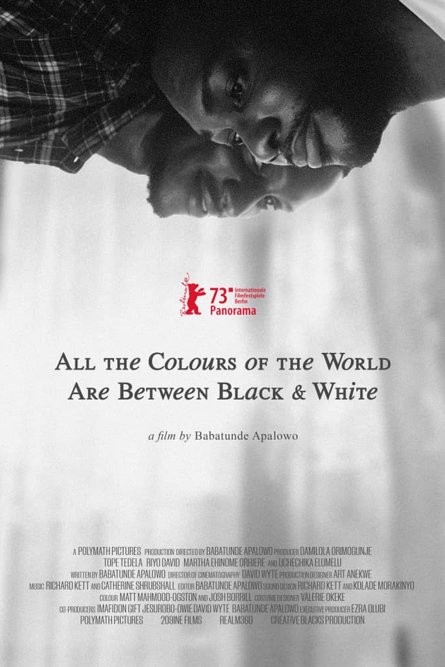 Poster All the Colours of the World Are Between Black and White