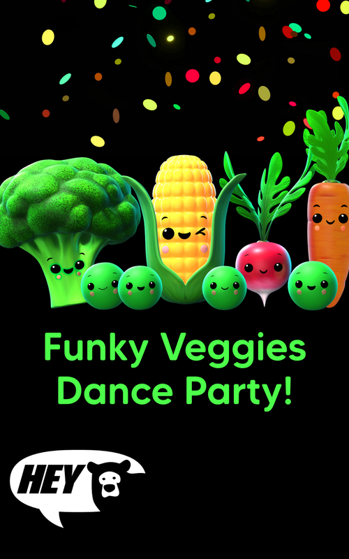 Funky Veggies Dance Party