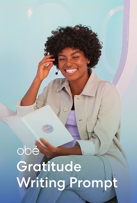 obé: Gratitude Writing Prompt