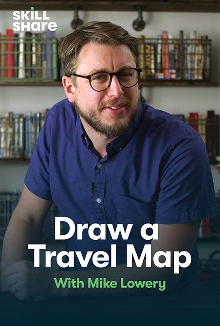 Skillshare: Draw a Travel Map